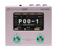 Hotone Guitar Bass Procesador Multi-Efectos Pantalla Táctil Guitar Bass Amp Modeling IR Cabinets Simulación Stereo OTG USB Audio Interface Multi Language Ampero Mini (Purple Taro)