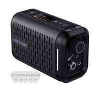 HOTONE Mini Amplificador de Modelado Multifuncional BT Guitarra Bajo IR Cabinas con Multi FX Aplicación Móvil Pulze Mini Ap-5 (Negro)