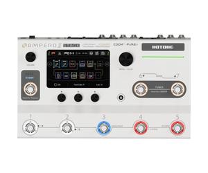 HOTONE Procesador de pedal multiefecto, pantalla táctil, guitarra, bajo, amplificador, modelado, gabinetes IR, simulación, cadenas de doble efecto con FX Loop MIDI I/O estéreo OTG, interfaz de audio