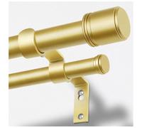 HOTOZON Barras de cortina dobles para ventanas de 32 a 86 pulgadas, 1 | Material resistente, varilla telescópica ajustable, capacidad de peso de 15 kg, apto para ventanas de 20 a 82 pulgadas