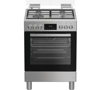Hotpoint-Ariston HS68G8PHX/E/1 Cocina Independiente | Clase energética A | Horno eléctrico, encimera de 4 fuegos, acabado inox
