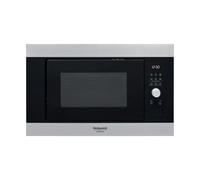 FORNO A MICROONDAS INCORPORADO HOTPOINT MF20G IX HA.1 CON GRILL H39 INOX/NERO