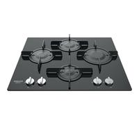 Hotpoint Ftghg 641D / Ha (BK) Quemador Encimera A Gas 60 CM 4 Fuegos Negro