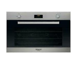 Hotpoint MS3 744 Ix Ha Horno Eléctrico Montaje Rasante 90CM Diamon Limpiar Clase