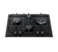 Hotpoint PCN 640 T (AN) R /HA Integrado Encimera de gas Antracita hobs - Placa (Integrado, Encimera de gas, Esmaltado, Antracita, Acero esmaltado, Alrededor)