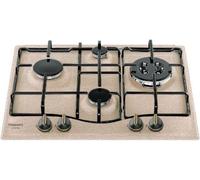 Hotpoint Pcn640tavr / Ha Quemador Encimera 60CM 4 Fuegos 1 Triple Corona Avena