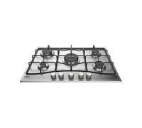 HOTPOINT PCN752TASHA Cocina De Gas 75CM 5F+1TRIPLE CORONA INOX Antigraffiti