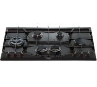 Hotpoint PHN960MSTANRHA Quemador Encimera Empotrable A Gas 90 CM 6 Fuegos Negro