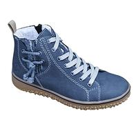 HOTRA Zapatillas para Mujer Zapatos para Caminar Soporte del Arco Moda 2021 Espesar Botines Anchos con Cordones Zapatos de Nieve de Felpa (Color : Blue, Size : 37 EU)