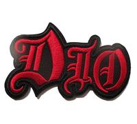 Hotrodspirit - Parche duro Rock Group dio 9,8 x 6 cm, parche termoadhesivo