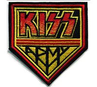 hotrodspirit - Parche Kiss Army Grupo Hard Rock 9 x 8,5 cm parche termoadhesivo