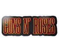 hotrodspirit - Patch Banda Guns N Roses Ecriture termoadhesiva Rojo 12 x 4.5 cm Rojo del Hard Rock