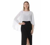 Hotshawl Cape001 Chal tipo Pashmina de gasa para mujer, One Size