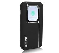 Hotspot Móvil 5G WiFi6 LTE, Enrutador 5G con Ranura para Tarjeta SIM, Módem de Cobertura Internacional, Dispositivos de Internet Portátiles para Viajes, 16 Dispositivos, Pantalla