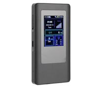 Hotspot Móvil 5G WiFi6 LTE, Enrutador 5G con Ranura para Tarjeta SIM, Módem de Cobertura Internacional, Dispositivos de Internet Portátiles para Viajes, 4400 Mah, 16 Usuarios,