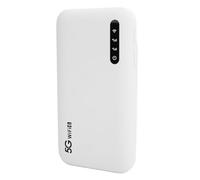 Hotspot Móvil Rápido 5G 6 de 2,77 Gbps, Carga de 1,25 Gbps, 4G NR/3G B1, Batería de 6100 MAh, 16 Dispositivos, 802.11ax, para Cobertura Local e Internacional, Viajes