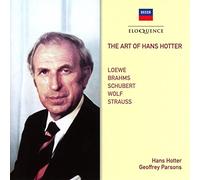 Hotter, Hans - The Art Of Hans Hotter: Loewe, Brahms, Schubert Etc