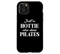 Hotties Do Pilates Hot Girls Go Pilates is My Happy Gym Hour Carcasa para iPhone 11 Pro