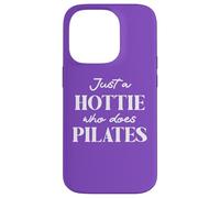 Hotties Do Pilates Hot Girls Go Pilates is My Happy Gym Hour Carcasa para iPhone 14 Pro