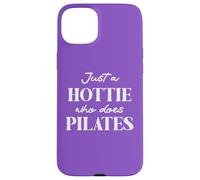 Hotties Do Pilates Hot Girls Go Pilates is My Happy Gym Hour Carcasa para iPhone 15 Plus
