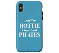 Hotties Do Pilates Hot Girls Go Pilates is My Happy Gym Hour Carcasa para iPhone X/XS