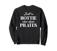 Hotties Do Pilates Hot Girls Go Pilates is My Happy Gym Hour Sudadera