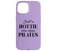 Hotties Do Pilates Hour Hot Girls Go Pilates is My Happy Gym Carcasa para iPhone 15