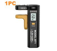 HOTU Probador de Baterías Secas, Pantalla Digital Medición Eléctrica Herramientas Multifuncionales 2 piezas/1 pieza con Función de Corriente de Medición 1.2V~5.0V