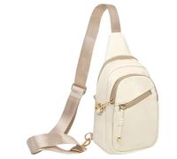 HOTUT Bandolera Pequeña Mujer de PU, Bolso de Teléfono Móvil para Mujer con Puerto para Auriculares, Bolso Bandolera Móvil con Correa Ajustable Múltiples Bolsillo para Viajar, Escuela, Compras