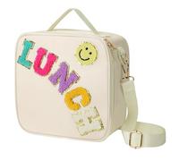 HOTUT Bolsa Termica Porta Alimentos Bebe, Bolsa con Aislamiento Térmico para Comida con Correa Ajustable, Bolsa Almuerzo Infantil Reutilizables, Portátil Pequeña y Fácil para Trabajo, Clase, Viajes