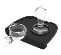 HOTUT Café Tamper Mat Silicona,Prensador de Cafe Mat de Silicona,Almohadilla Prensador Cafe Mat de Silicona,Tamper Mat,Alfombrilla de Manipulación de Café,para El Hogar o Baristas Profesionales