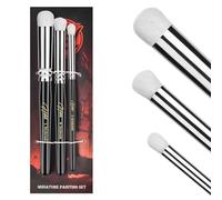 HOTUT Drybrush Pincel, 3 Piezas Pincel Seco, Drybrush Set Pinceles de Hobby, Pinceles de Hobby en Tres Tamaños, Miniaturas Profesional para Modelo, Warhammer 40K, Wargames, Citadel