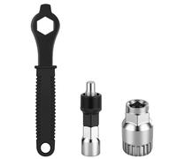 HOTUT Extractor de Bielas para Bicicleta, Extractor de Manivela de Bicicleta con Llave, Herramientas de Reparación Extractor Removedor de Bicicleta, Gran Equipamiento para Ciclismo al Aire Libre