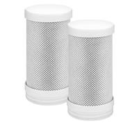 HOTUT Filtro de Fibra de Carbono, 2 piezas Cartuchos de repuesto para filtros de agua, Cartuchos de Repuesto para Filtros de Agua para Filtro de Agua Grifo, Filtros de Cloro, Sedimentos