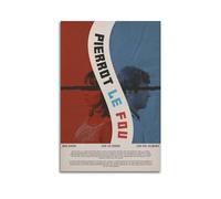 hotv Póster de Pierrot Le Fou para pared, póster estético decorativo para habitación, póster decorativo de 20 x 30 pulgadas (50 x 75 cm), estilo sin marco