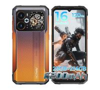 HOTWAV Cyber 18 Movil Irrompible Android 16, 20GB RAM+256GB ROM/2TB TF,6.75 FHD 120Hz Teléfono Móvil Resistente 6200mAh 30W, Cámara 64MP+20MP+16MP, GPS/NFC/OTG/Face ID/Dual-SIM/IP68&IP69K