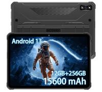 HOTWAV R7 Tablet rugerizada 2024, 12+256GB 2TB Ampliable IP68 Batería 15600mAh 16MP+16MP Cámara 10.1''HD+ Tablet Robusto 4G LTE Rugged Tableta Android 13 Tablets PC Robusta 2.4+5G WiFi/OTG/GPS/Face ID