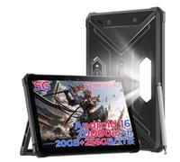 HOTWAV R9 Pro MAX 5G Tablet Rugerizada con Soporte y lápiz óptico, 20 GB + 256 GB [TF 2 TB], Android 16, 20080mAh 20 W, FHD+ de 11 Pulgadas 120 Hz, 64 MP + 20 MP, Doble SIM 5G/Face ID/GPS/OTG