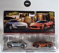 HOTWHEELS Aston Martin DB10+Jaguar CX75 Set 2 Coches James Bond SPECTRE
