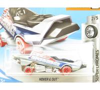 Hotwheels Hover & Fuera Súper Cromos 50/250 Corta Tarjeta 1 64 Escala Sellado De