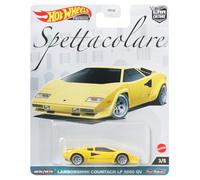 Mattel Hotwheels Premium Spettacolare Lamborghini Countach LP 5000 QV - A Partir de 4 años