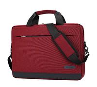 HotYou Bolso Bandolera/Maletín para Portátli, 15.6 Pulgadas Funda Protectora Laptop Sleeve Dura y Impermeable para Ordenador Notebook/MacBook Air & Pro,Rojo,15.6 Pulgada