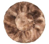 HotYou Cama de Perros, Camas para Perros de 2.5-45KG, Cojín Central Extraíble y Lavable, Alfombra de Felpa Suave y Mullida, Cama de Gatito contra la ansiedad,Café 1,100 CM（<25KG）