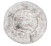 HotYou Cama de Perros, Camas para Perros de 2.5-45KG, Cojín Central Extraíble y Lavable, Alfombra de Felpa Suave y Mullida, Cama de Gatito contra la ansiedad,Café 2,100 CM（<25KG）