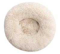 HotYou Cama de Perros, Camas para Perros de 2.5-45KG, Cojín Central Extraíble y Lavable, Alfombra de Felpa Suave y Mullida, Cama de Gatito contra la ansiedad,Marrón 1,100 CM（<25KG）