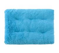 HotYou Cama para Perro Grande, Piel Sintética, Camas Antiestres, Colchon Cojín Perro Grande de 2.5-40KG, Colchoneta Lavable a Máquina, Fondo Antideslizante Dog Bed,Azul 1,3XL 122 * 85 CM（<35KG）