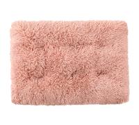 HotYou Cama para Perro Grande, Piel Sintética, Camas Antiestres, Colchon Cojín Perro Grande de 2.5-40KG, Colchoneta Lavable a Máquina, Fondo Antideslizante Dog Bed,Pink 1,M 64 * 48 CM（<10KG）