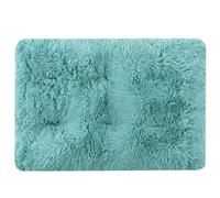 HotYou Cama para Perro Grande, Piel Sintética, Camas Antiestres, Colchon Cojín Perro Grande de 2.5-40KG, Colchoneta Lavable a Máquina, Fondo Antideslizante Dog Bed,Verde 2,L 78 * 55 CM（<15KG）