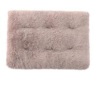 HotYou Cama para Perro Grande, Piel Sintética, Camas Antiestres, Colchon Cojín Perro Grande de 2.5-40KG, Colchoneta Lavable a Máquina, Fondo Antideslizante Dog Bed,BeigeMarrón,XXL 110 * 75 CM（<30KG）