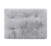 HotYou Cama para Perro Grande, Piel Sintética, Camas Antiestres, Colchon Cojín Perro Grande de 2.5-40KG, Colchoneta Lavable a Máquina, Fondo Antideslizante Dog Bed,Gris 2,XXL 110 * 75 CM（<30KG）